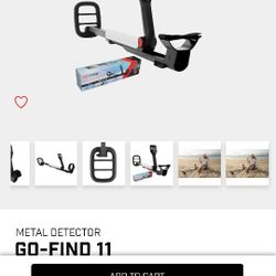 Go Find II Metal Detector 