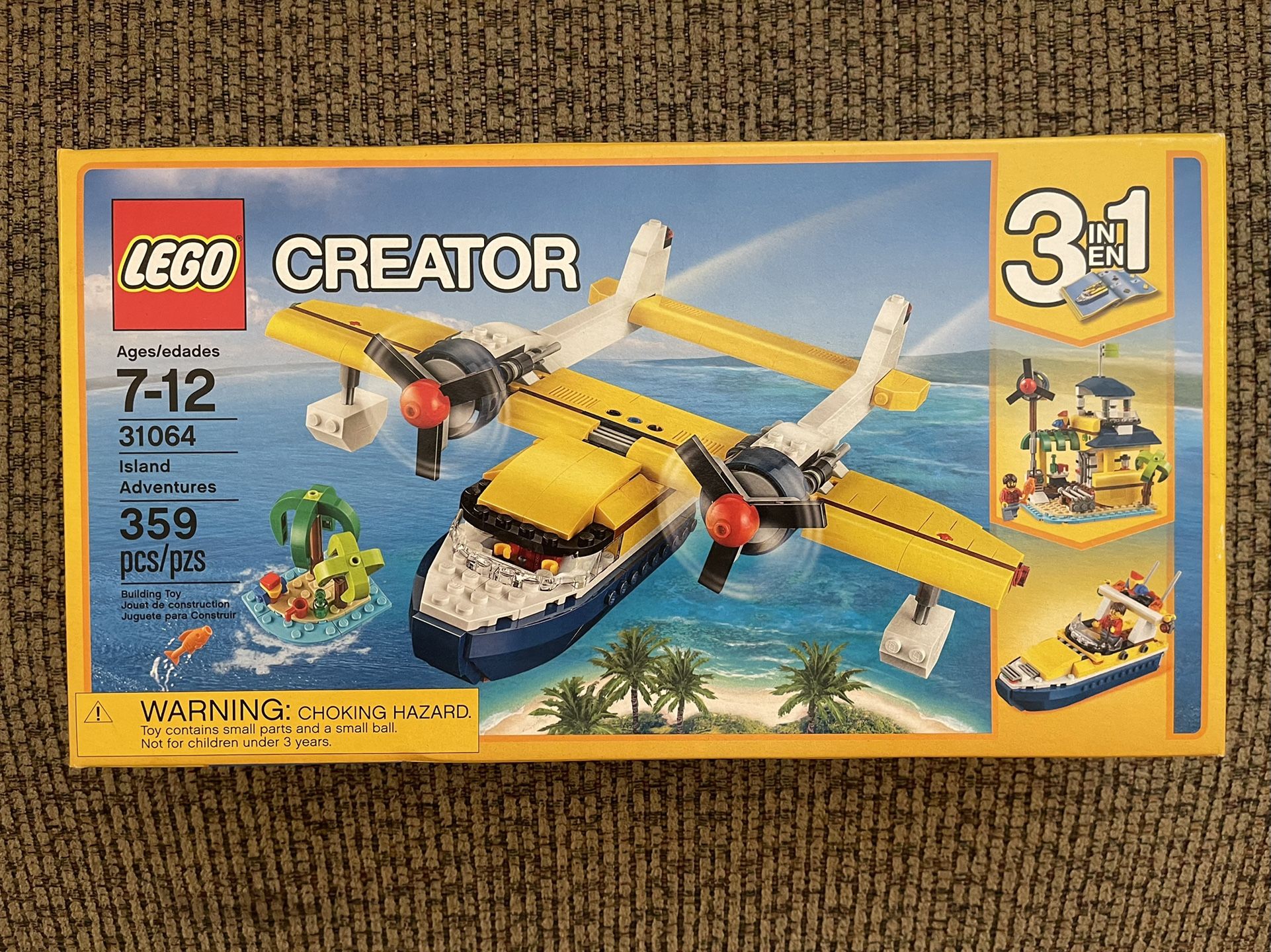 LEGO 31064 Island Adventures 3 In 1