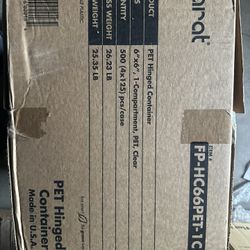 Restaurant Clamshell & Hinged Containers Clearance -Karat (Bulk)