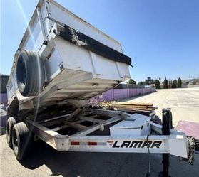 2019 Dump Trailer Lamar — $11,800