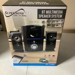 Supersonic Bluetooth Speaker System NEW***