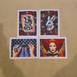 Alice In Wonderland Diamond Art Set