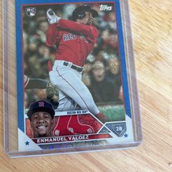 Topps Emmanuel Valdez #315/999