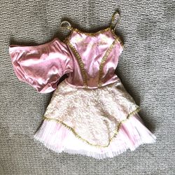 Girls Chasing Fireflies Pink Satin Dress