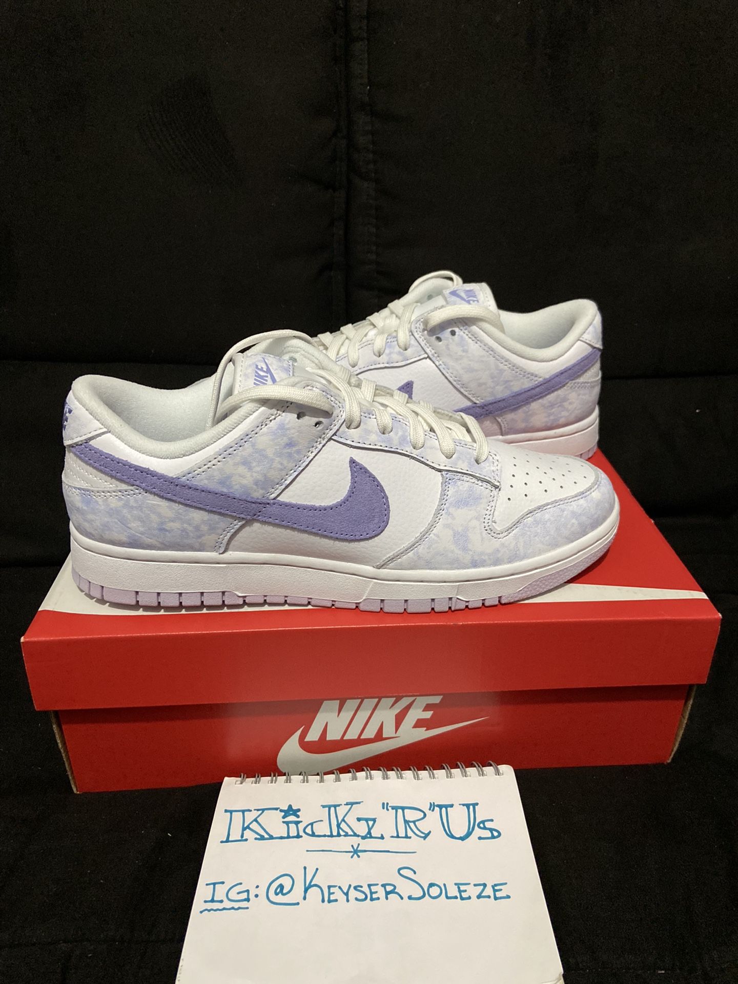 Nike Dunk Low “Purple Pulse” Size Women/9 Men