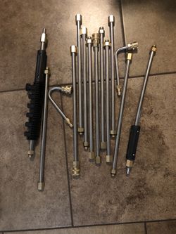 Pressure washer attachments