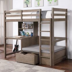 Twin/ Workstation Loft Bed 