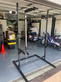 Multi function workout rack