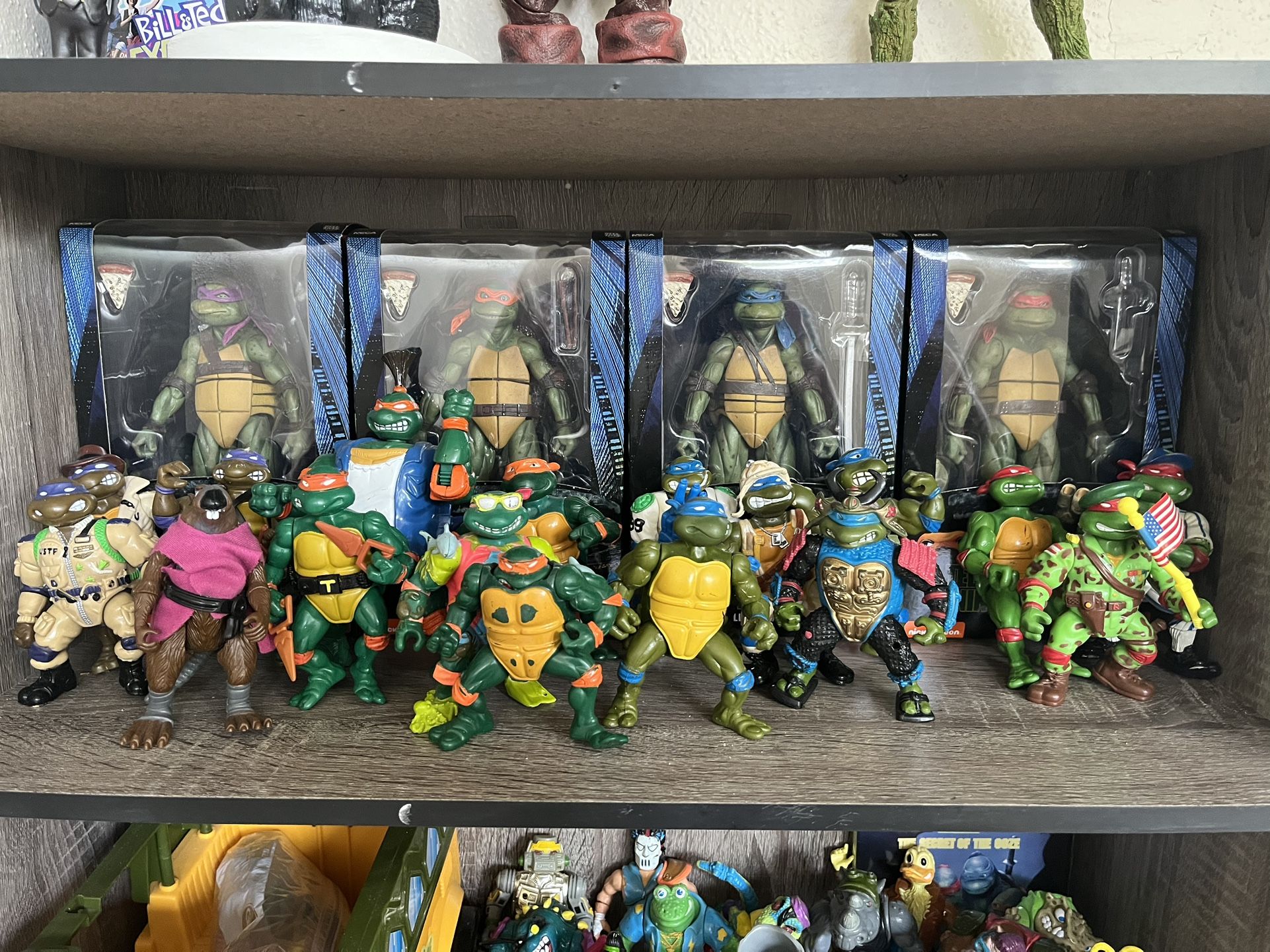 Vintage Ninja Turtle Figure Collection