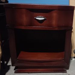 Cherry Wood Side Table/nightstand