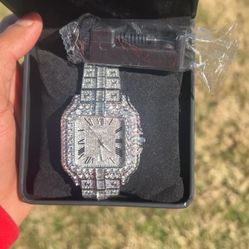 Diamond Cartier Watch 