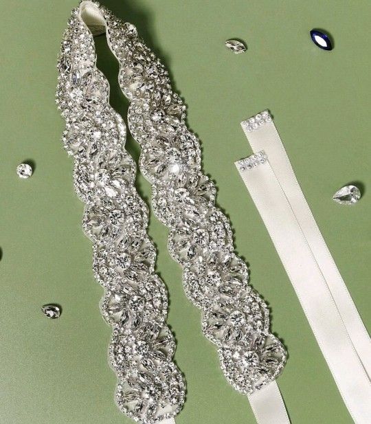 Bridal Rhinestone Belt