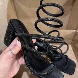 Black Heels Size 6