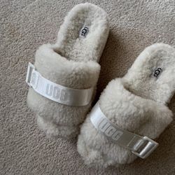 Off white top slippers sale