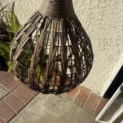 Hardwired Hanging Light Fixture