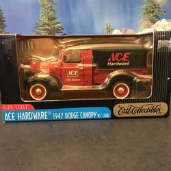 1947 Dodge Canopy 1:25 Scale Collectible Diecast Metal Truck. New Unopened.