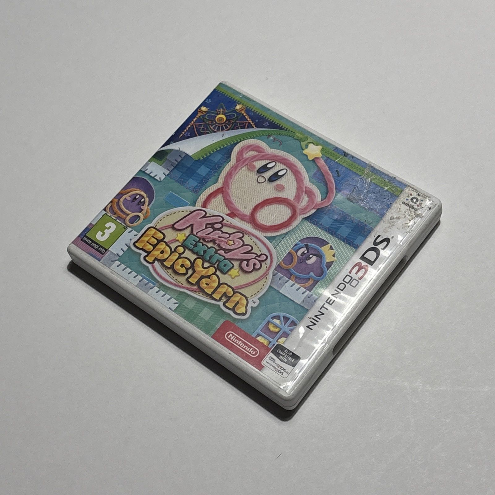 Kirby’s Extra Epic Yarn (Nintendo 3DS) - Complete in Box - Like New!
