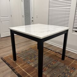 Marble Top Dining Table 