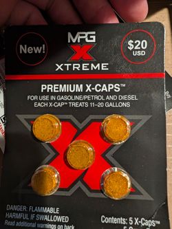 Mpg x Cap fuel treatment
