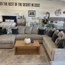 Customizable Family Sectional $2,799 @Ebenezer Furniture 15250 Bear Valley Rd Victorville Ca 92322