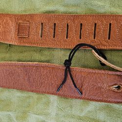  LEVY'S DM1FF LEATHER GUITAR STRAP