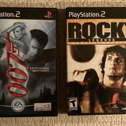 Two PS2 Games