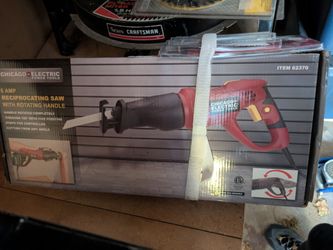 Chicago Electric 6 Amp Reciprocating Saw