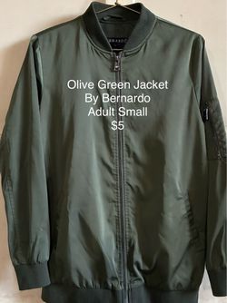 Olive Green Jacket by Bernardo Adult Small