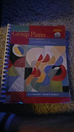 Alfred's Group Piano Book 1 Second Edition