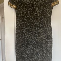 Beautiful 80s Sequin Dress 