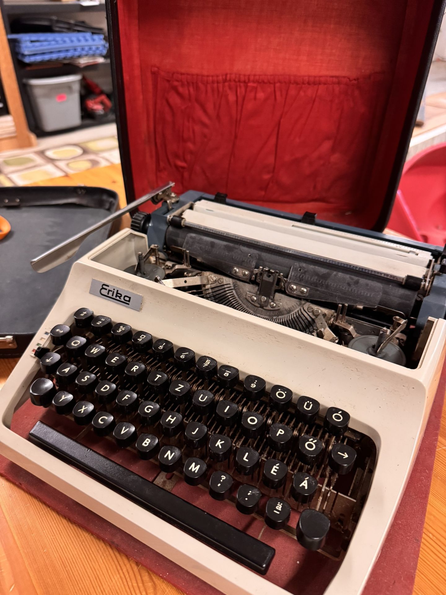 Old Hungarian Typewriter