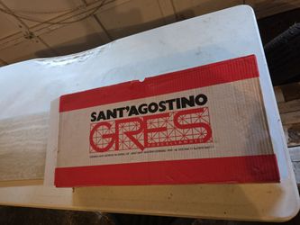 25 boxes of tile Sant'agostino.