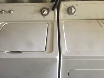 WHIRLPOOL WASHER DRYER WORKS LOOKS PERFECT DELIVERY INSTALL OLD REMOVAL