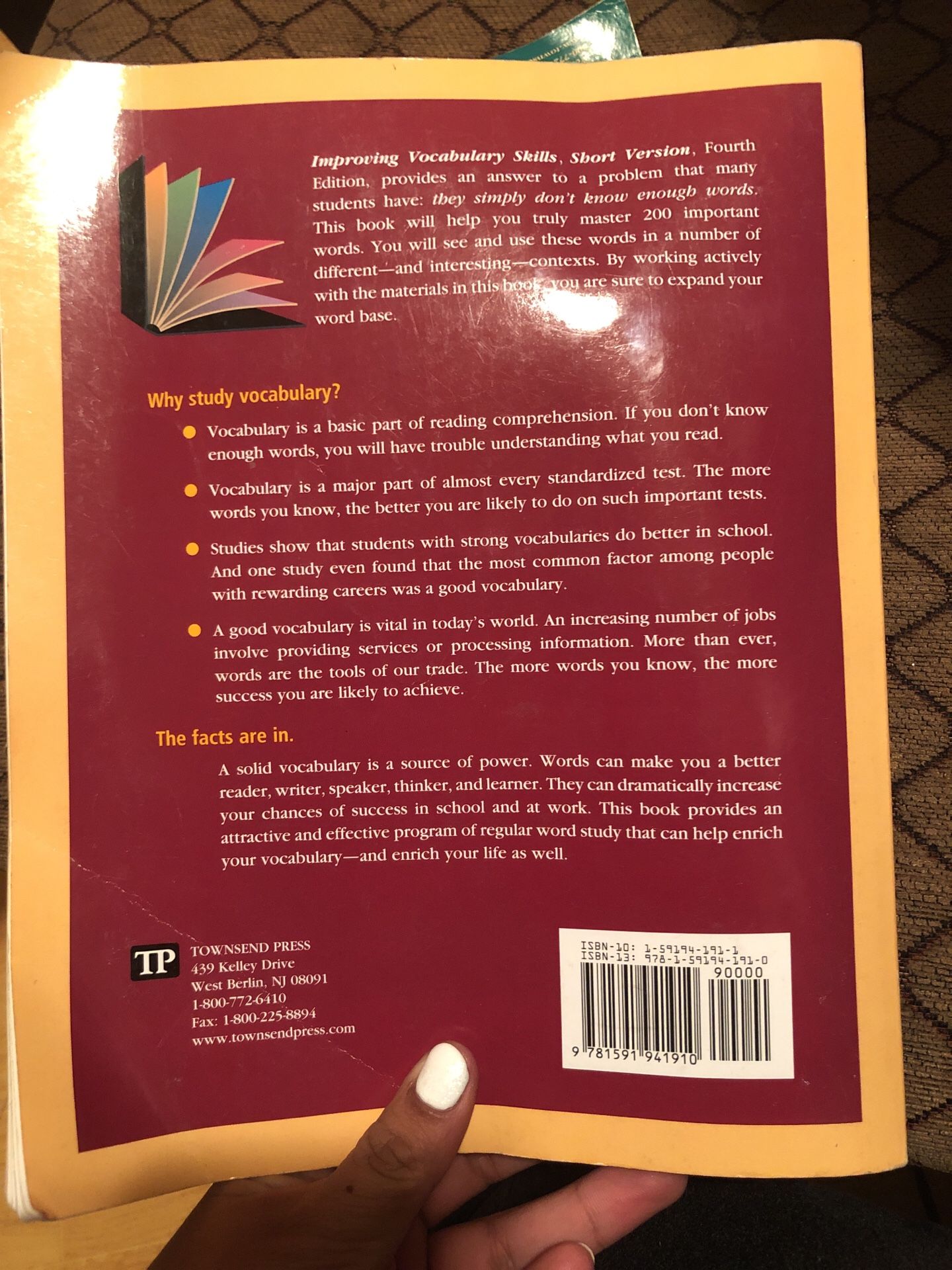 4th edition improving vocabulary skills (short version)