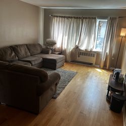 6 Seats U Shaped Sofa and table