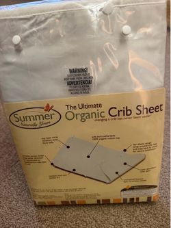 NWT organic crib sheet