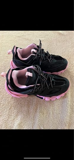 Balenciaga Track Sneakers Black/Pink, SIZE 9