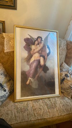 La Ravissement de Psyche by William Bouguereau