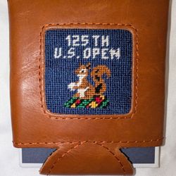 2025 U.S. Open Leather Can Cooler