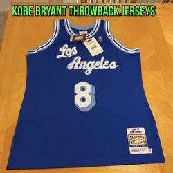 Los Angeles Lakers #8 Kobe Bryant Retro NBA Basketball Jersey -S,M,L,XL.2X  for Sale in Los Angeles, CA - OfferUp