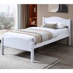 Twin Bed With Mattress 