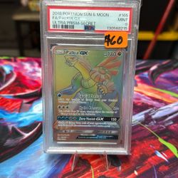 PSA 9 2018 POKEMON SUN & MOON FA/PALKIA ULTRA PRISM 