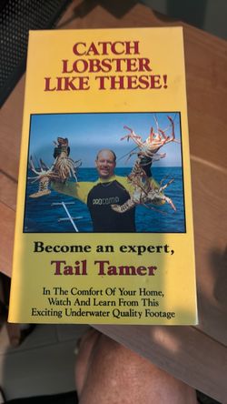 Lobster Tail Tamer VHS tape