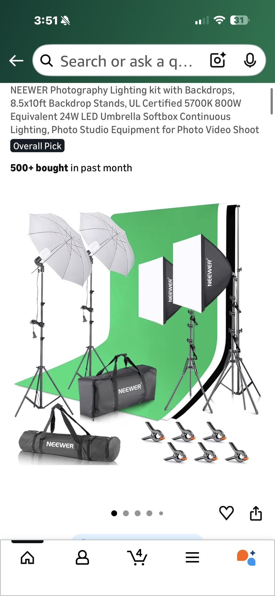 Various household items 