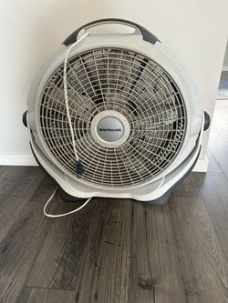 White Wind Machine Fan 