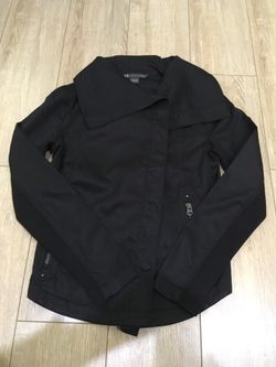 A/X Black High/Low Motor Jacket