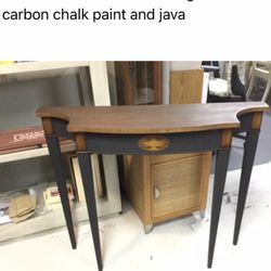 Councill Mahogany Foyer Console Table—Refinished!!!