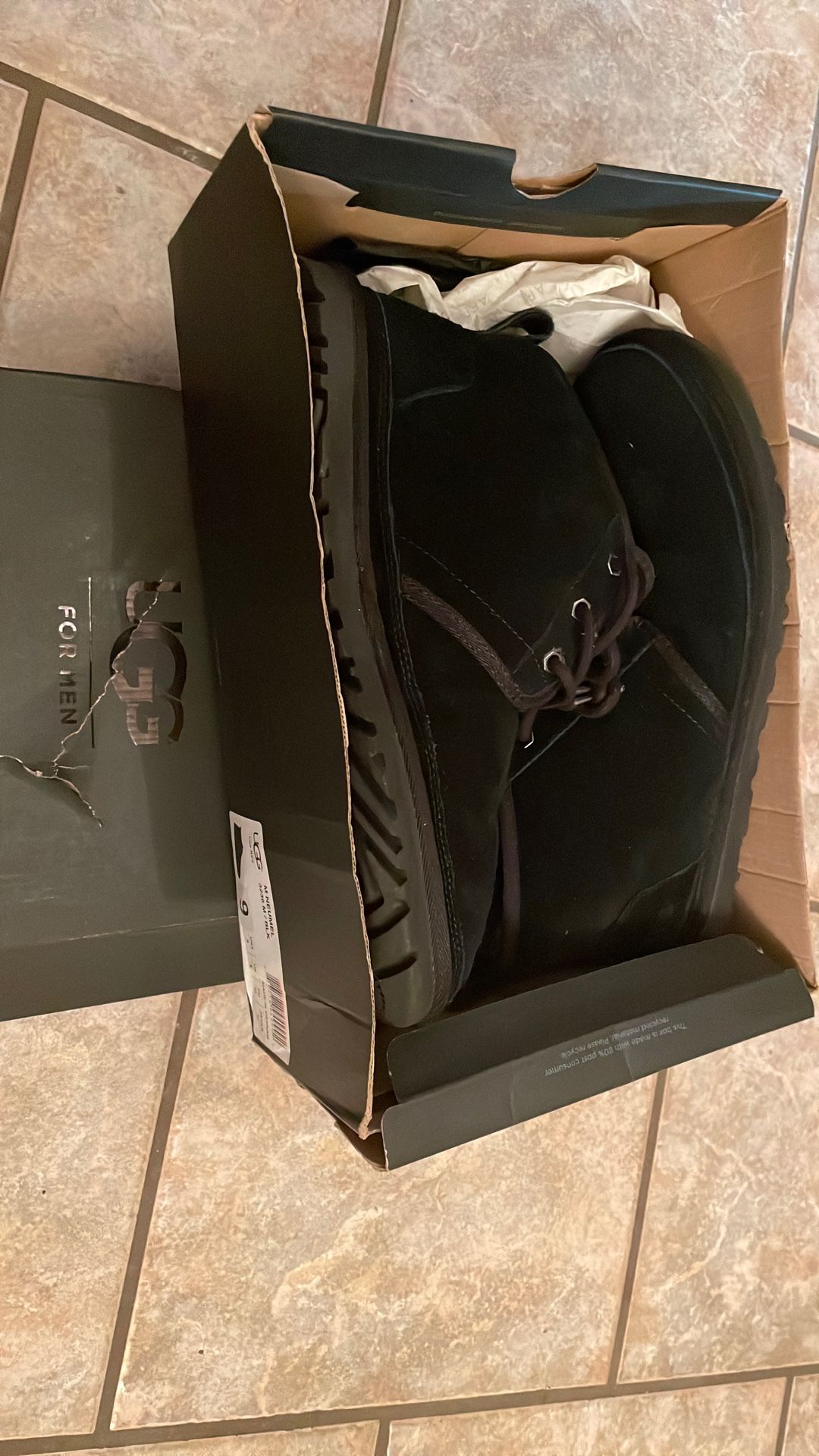 Ugg Chukka Boots M Neumel Lined Size 9