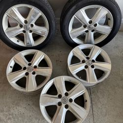 Toyota-Camry Rims and two tires
