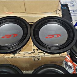 2-12" Alpine SWR-1242D Type R's 